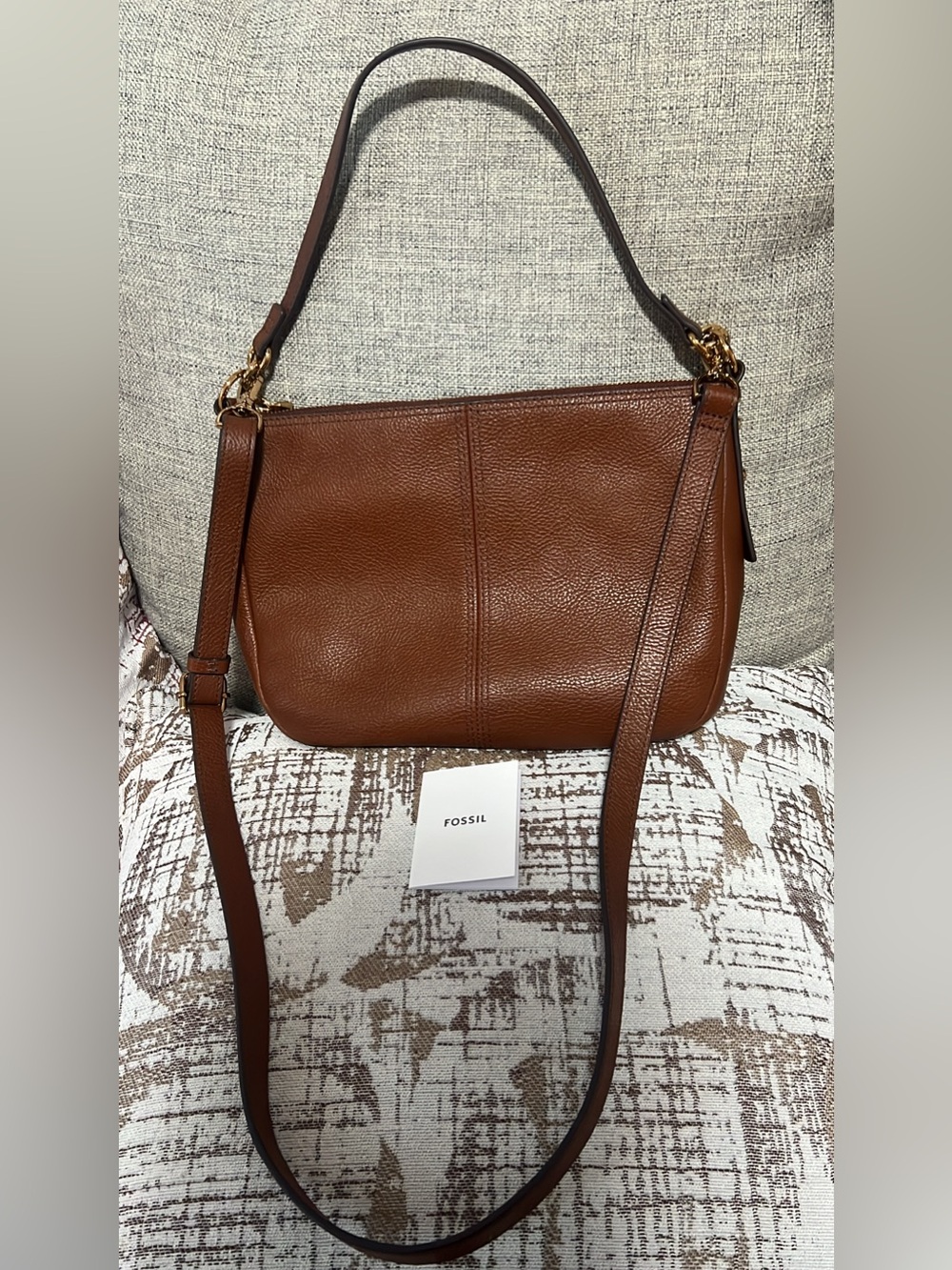 Fossil Leather Bag